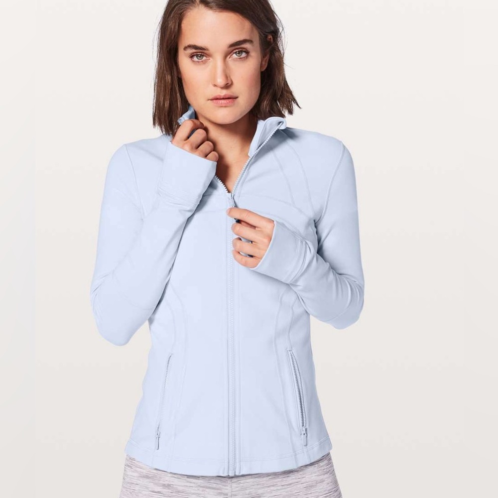 Lululemon Hooded Define Jacket in Cool Breeze Size 6